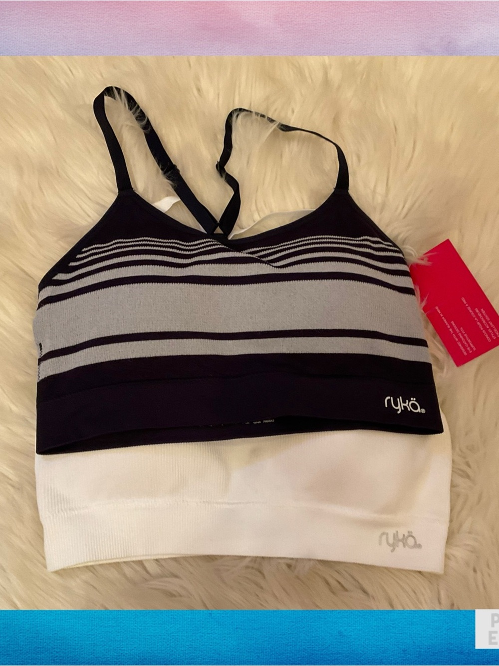 Ryka 2-Pack Cami Sports Bras - NWT - Size Large